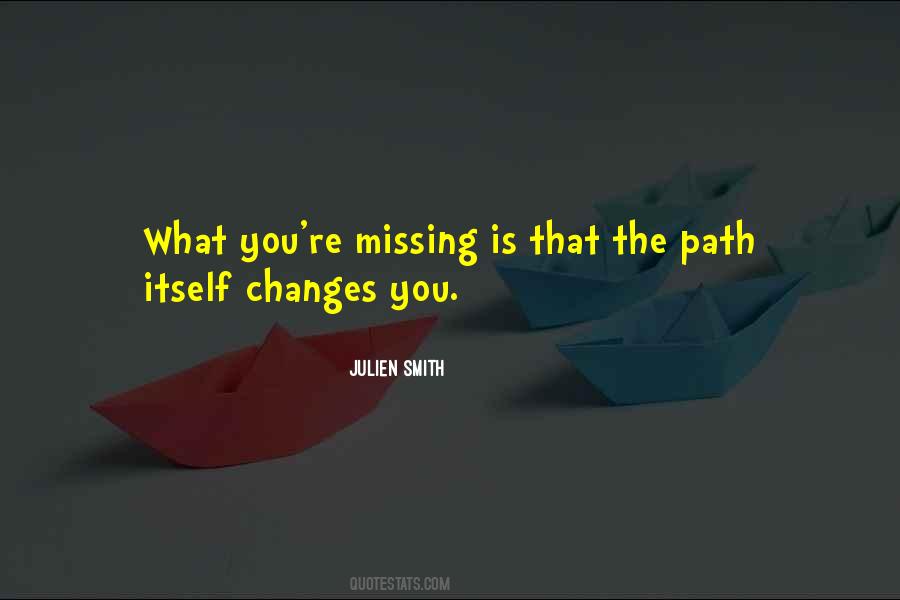 Change Journey Quotes #1661328