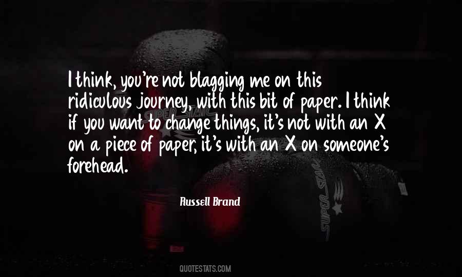 Change Journey Quotes #1721925