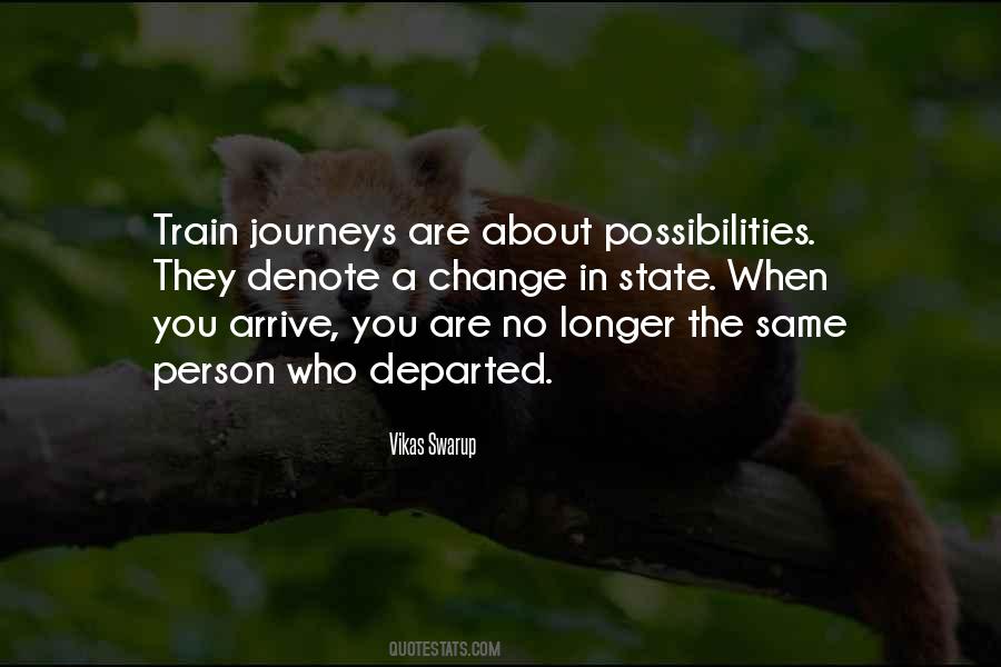 Change Journey Quotes #1842713