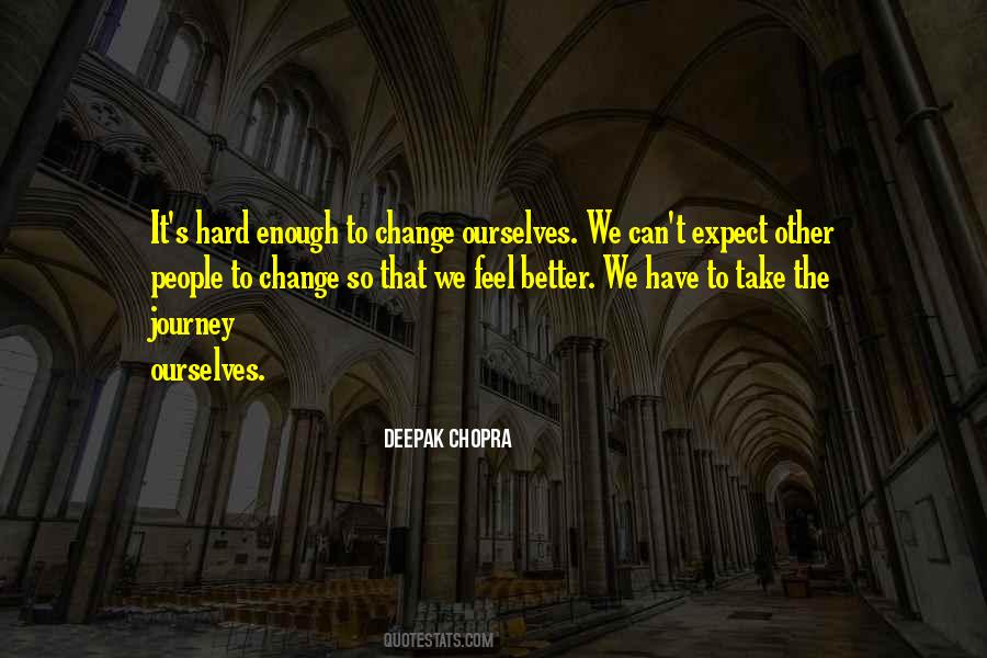 Change Journey Quotes #270032