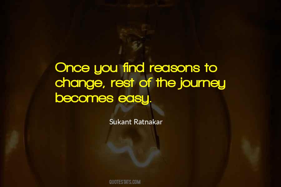 Change Journey Quotes #525940
