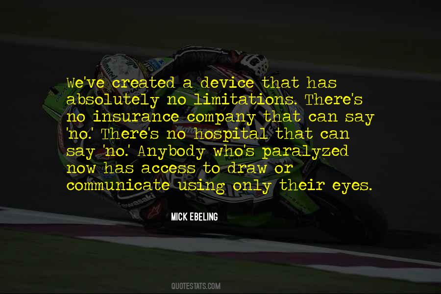 Eye Hospital Quotes #1820956