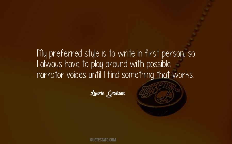 Write With Style Quotes #424227