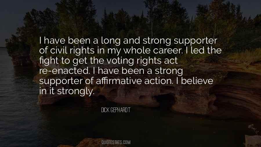 Believe In Action Quotes #295534