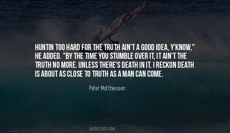 Good Man Death Quotes #459561