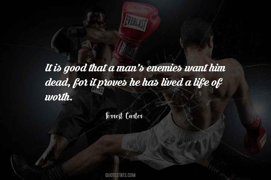 Good Man Death Quotes #97063