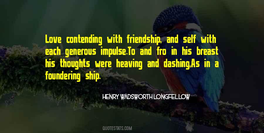 Love In Friendship Quotes #1095790