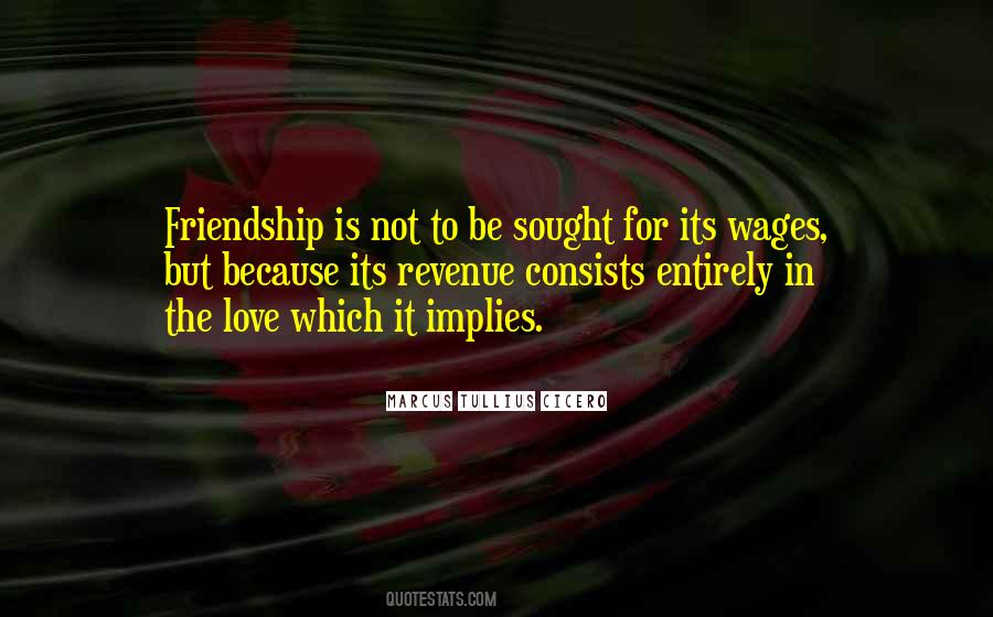 Love In Friendship Quotes #1402636