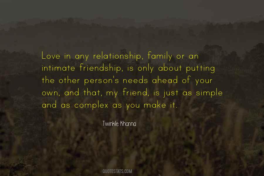 Love In Friendship Quotes #1749414