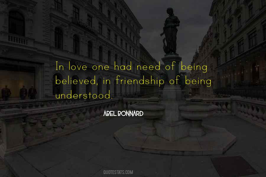 Love In Friendship Quotes #355686