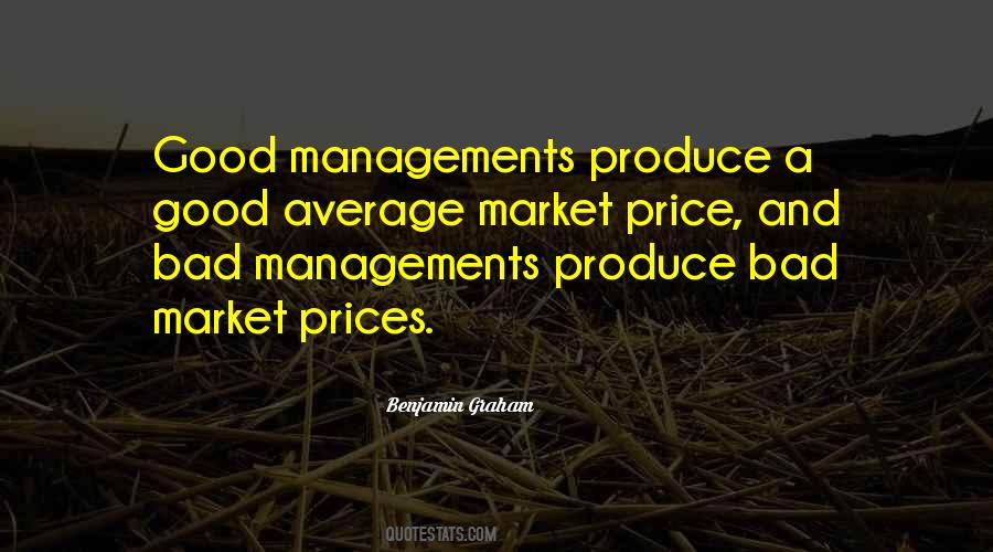 Good Management Quotes #1377953