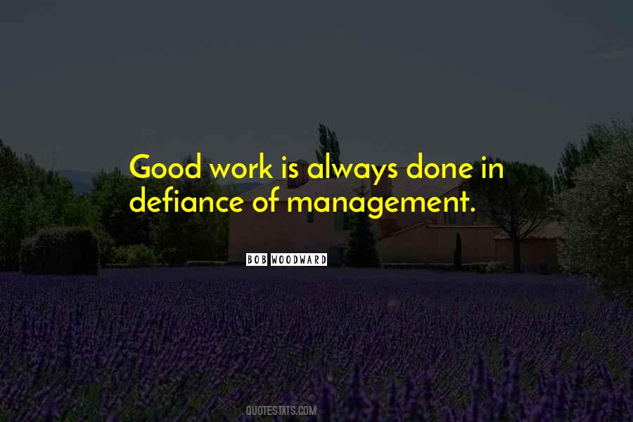 Good Management Quotes #233627