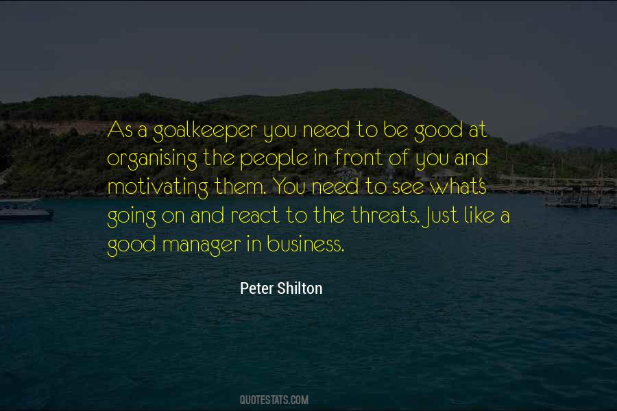 Good Manager Quotes #1571830