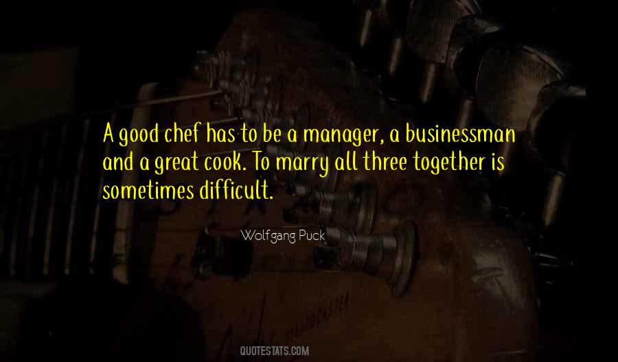 Good Manager Quotes #241426