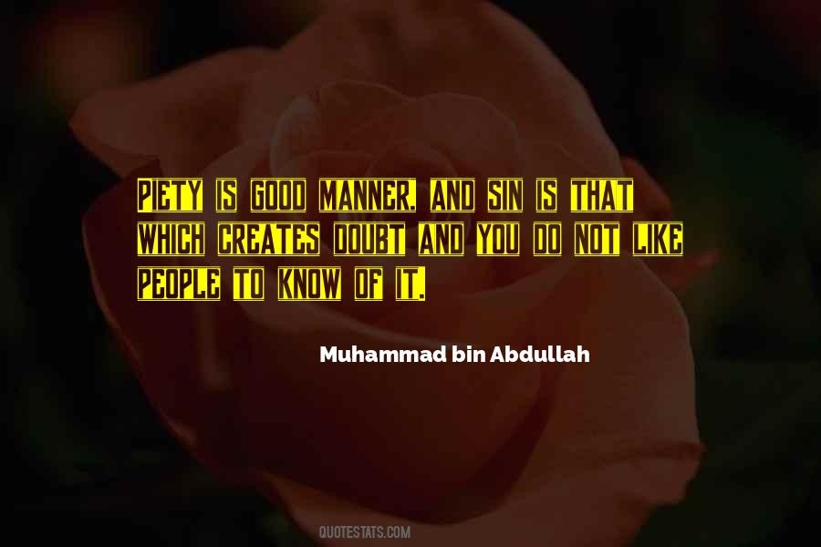 Good Manner Quotes #1758154