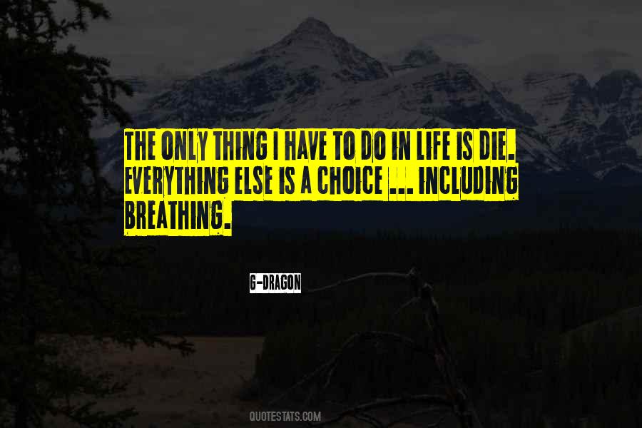 Choice Life Quotes #357737