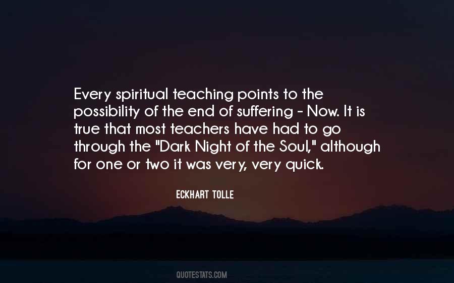 Dark Night Soul Quotes #1439031