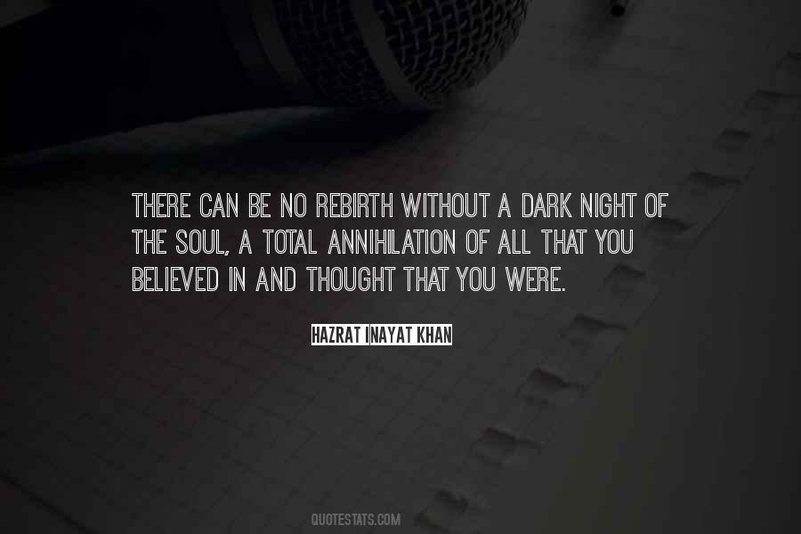 Dark Night Soul Quotes #684333
