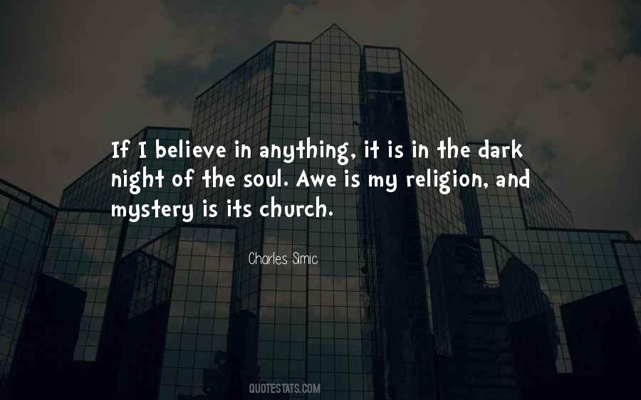 Dark Night Soul Quotes #708677