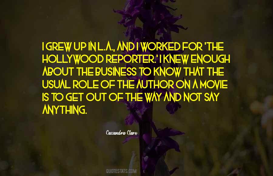 Get Out Of The Way Quotes #1351517