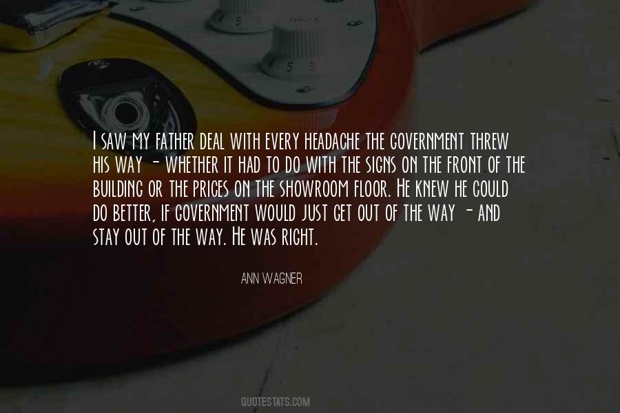 Get Out Of The Way Quotes #1475780