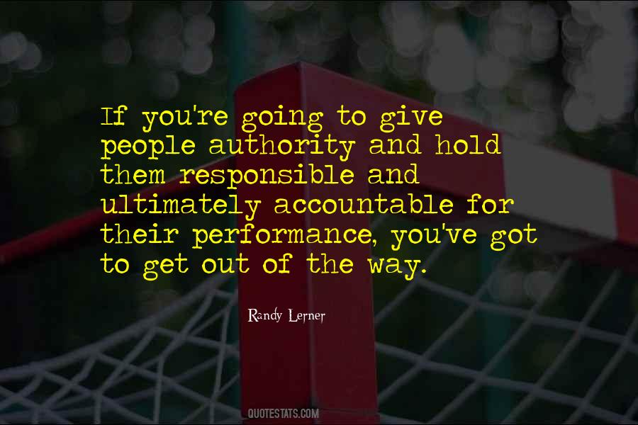 Get Out Of The Way Quotes #641161