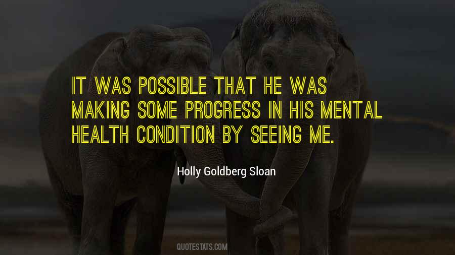 Health Progress Quotes #1424942