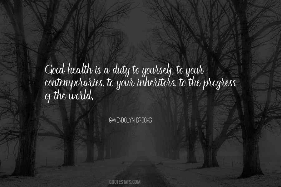 Health Progress Quotes #525329