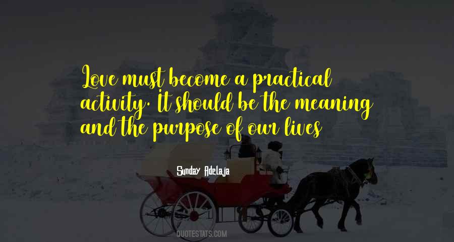 Love Practical Quotes #1582327