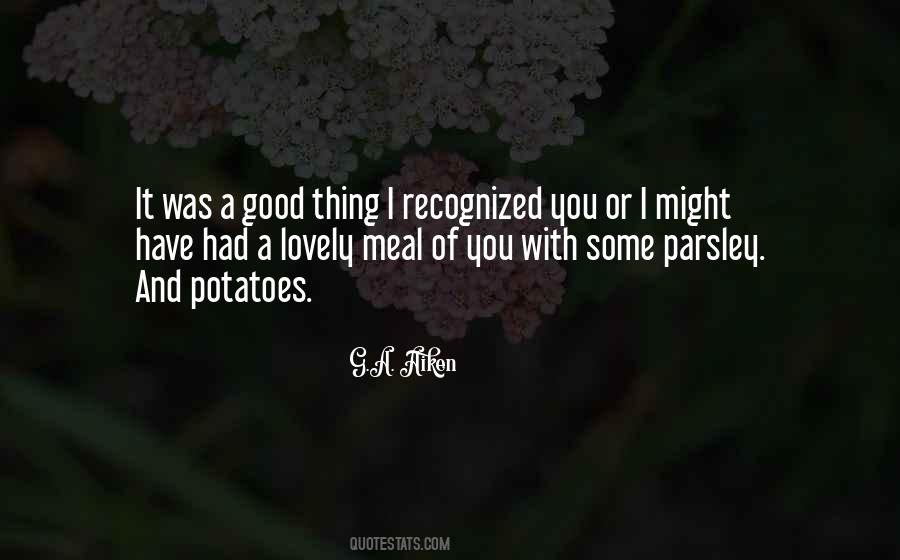 Good Meal Quotes #220978