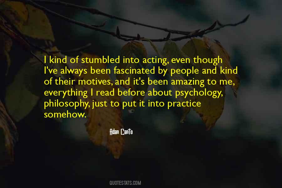 Amazing Acting Quotes #1190180