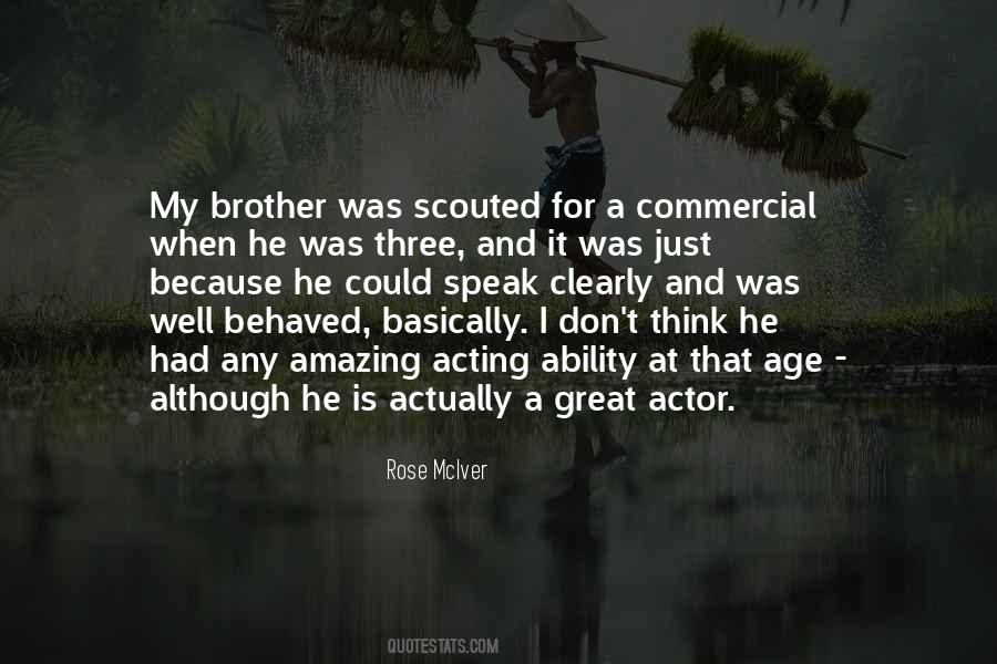 Amazing Acting Quotes #1660935