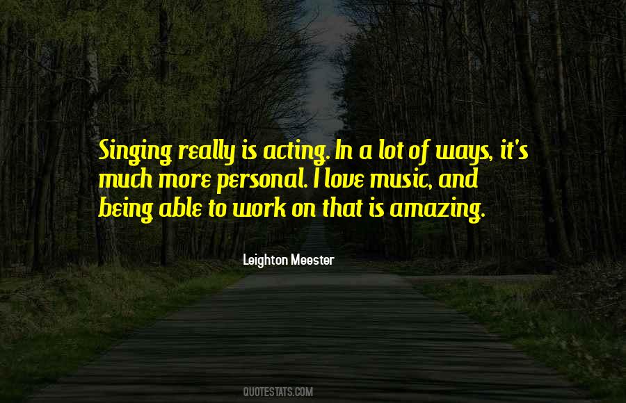 Amazing Acting Quotes #783966