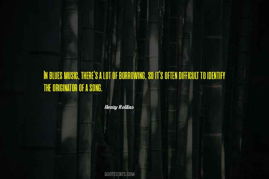 Blues Song Quotes #1826633