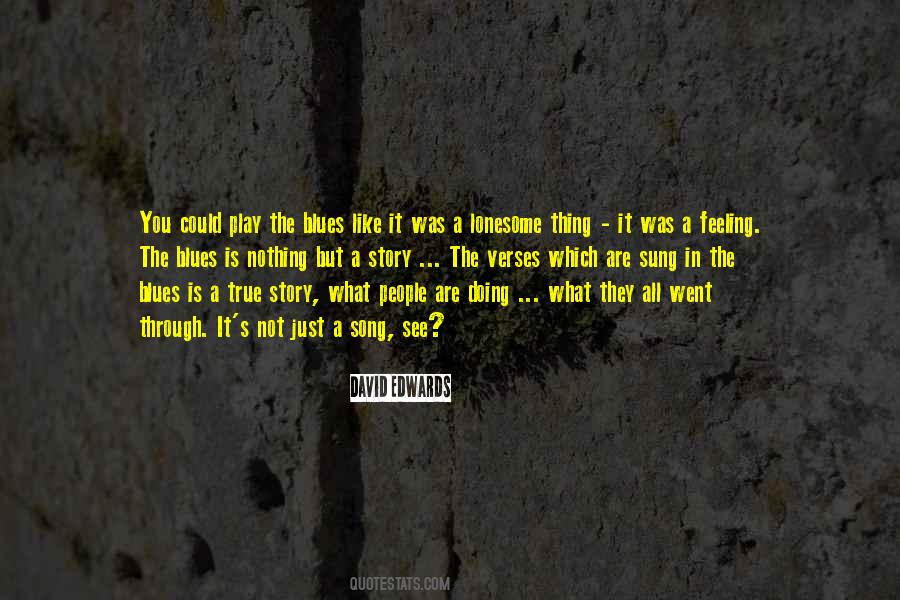 Blues Song Quotes #37707