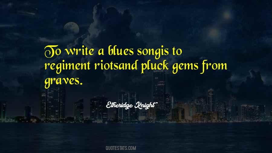 Blues Song Quotes #411471