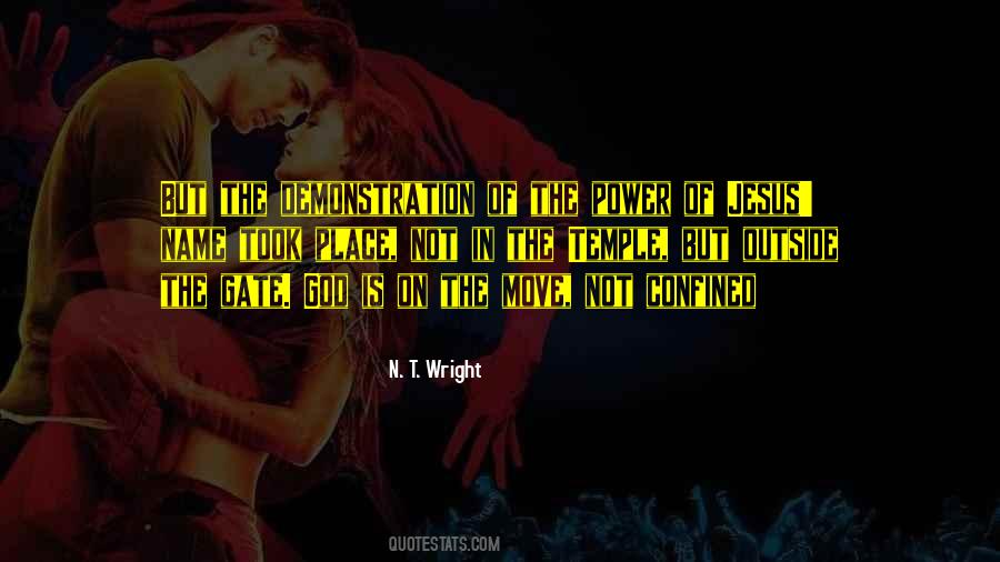God Is On The Move Quotes #1640870