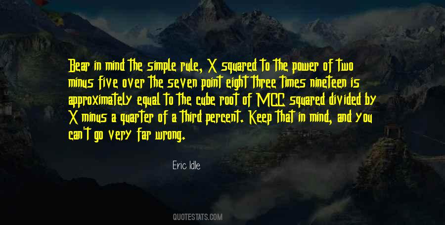 The Rule Of Three Quotes #1351917