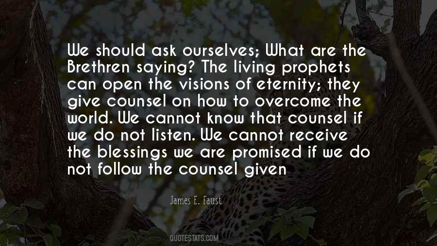 Give Blessings Quotes #1239796