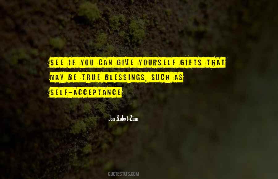 Give Blessings Quotes #572079
