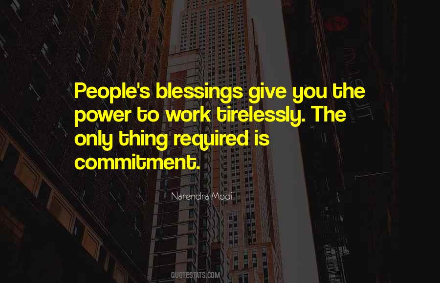 Give Blessings Quotes #619535