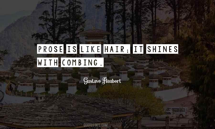 Shining Hair Quotes #1215503