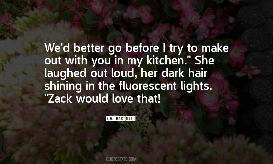 Shining Hair Quotes #368407