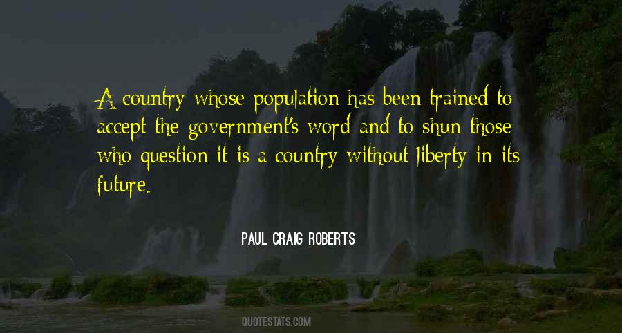 Question Government Quotes #1030246