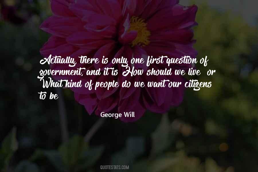 Question Government Quotes #398785