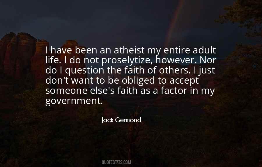 Question Government Quotes #617945