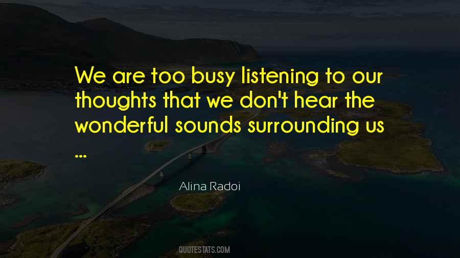 Listen To Hear Quotes #264971