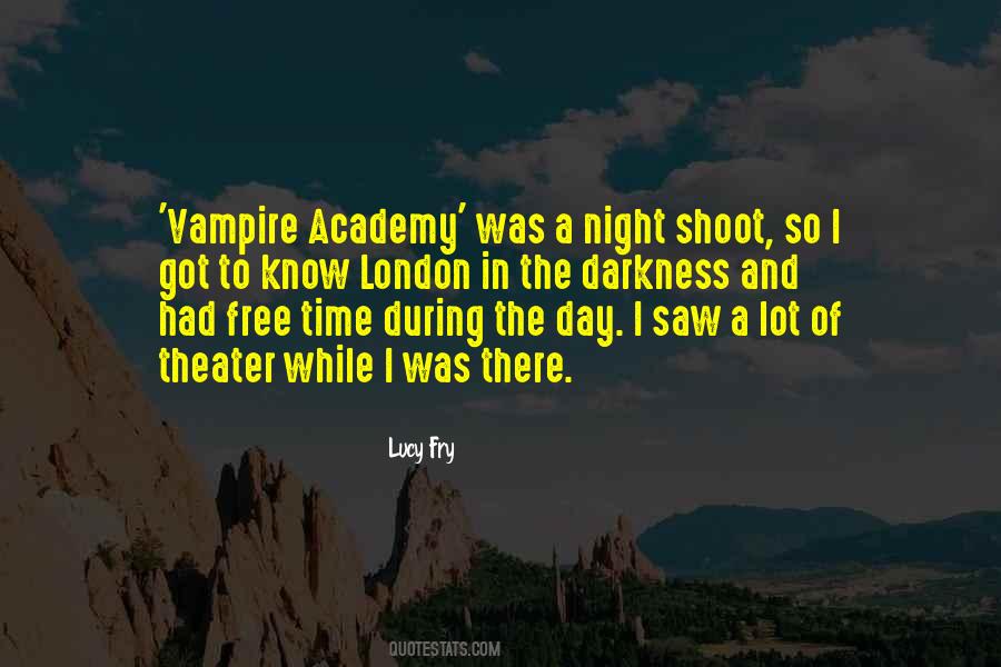 Night Shoot Quotes #1405909