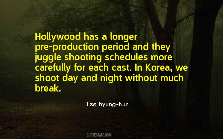 Night Shoot Quotes #263715