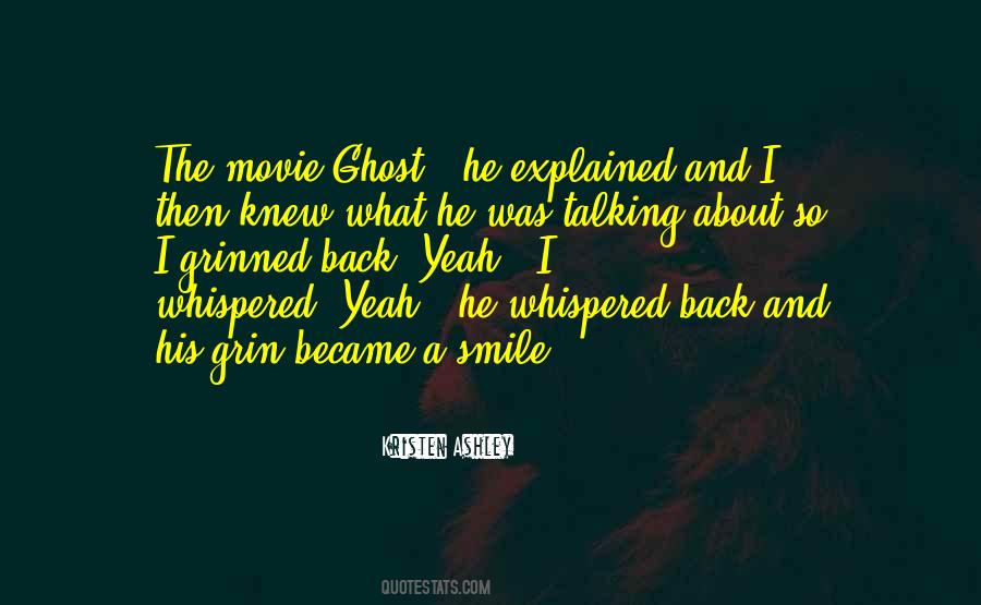 Movie Ghost Quotes #987532